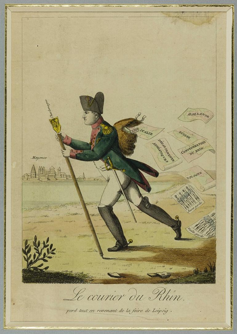 gravure le courrier du Rhin